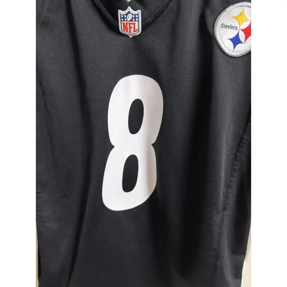 2 NFL Ward Pickett Pittsburgh Steelers On Field Jersey Youth Large 14-16 Nike